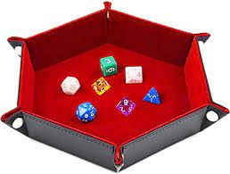 hexagon dice tray